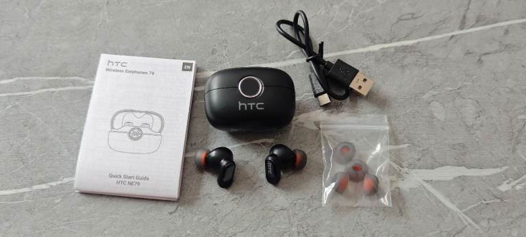 HTC True Wireless Bluetooth Earbuds 