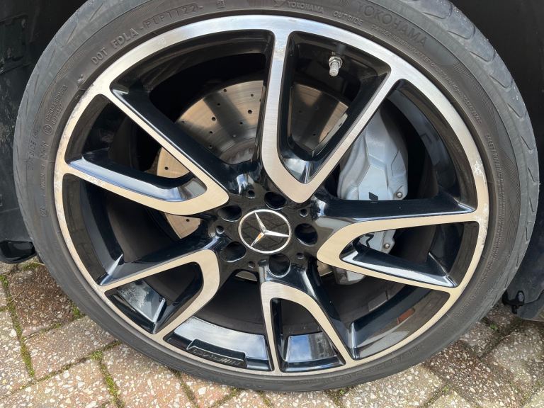 Mercedes-Benz AMG genuine Wheels 20 inch with Yokohama Tyres.