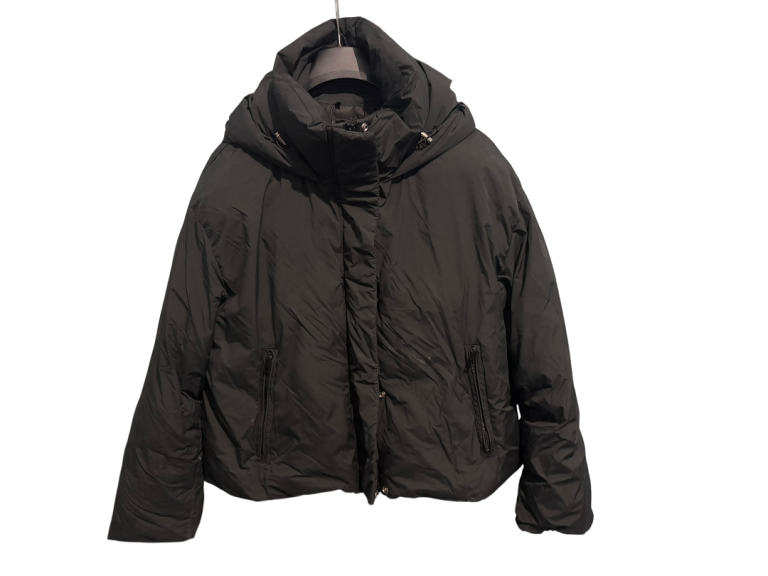 Black George Puffa Jacket Large 