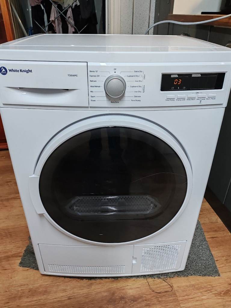 Condenser dryer 8kg 