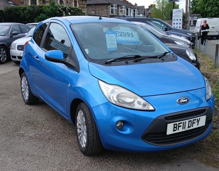 2011 Ford Ka 1.2 Zetec 3dr HATCHBACK Petrol Manual