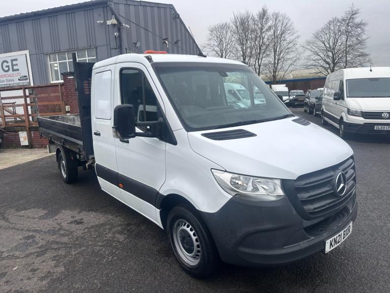 2021 Mercedes-Benz Sprinter 2.1 314 CDI Crew Cab Tipper RWD L3 (143ps) *NO VAT