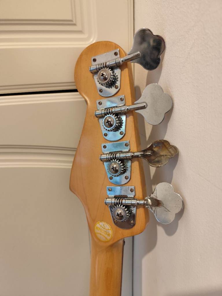 Encore Bass Guitar - Gloss Black