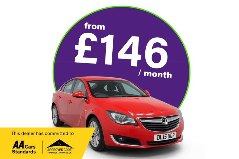 2015 Vauxhall Insignia 1.4T SRi 5dr [Start Stop] HATCHBACK PETROL Manual