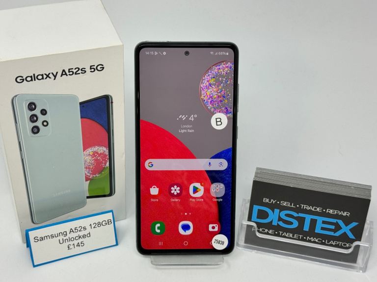 Samsung Galaxy A52s 128GB Unlocked Awesome Mint Boxed | WARRANTY