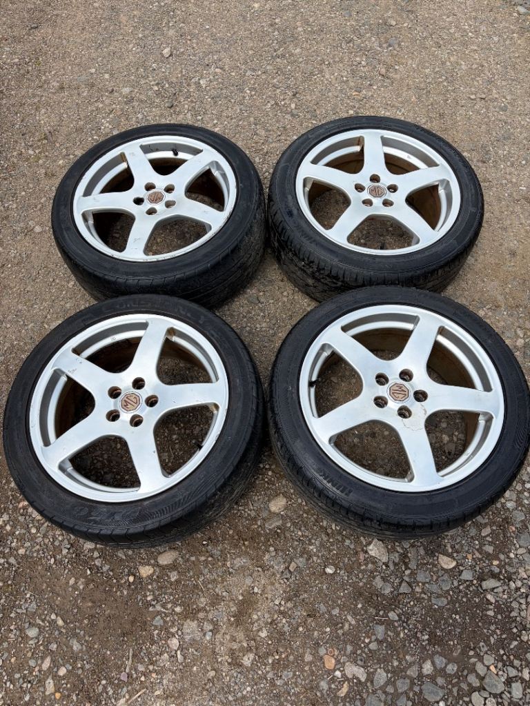 MG alloy wheels 
