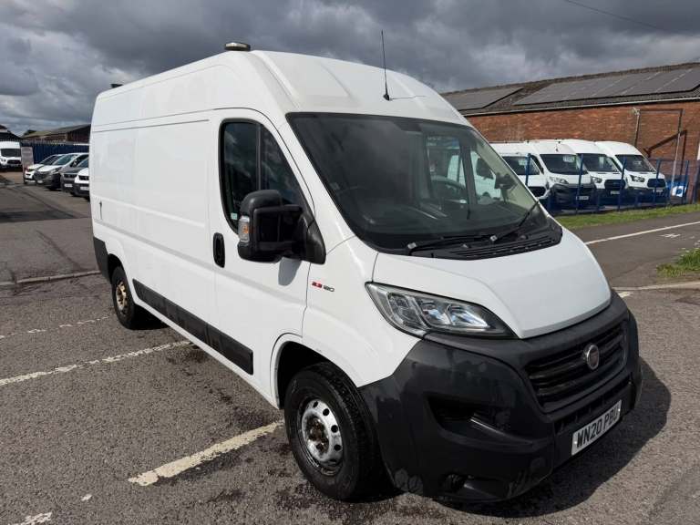 2020 Fiat Ducato ex bt 2.3 air con ideal camper 68k euro 6 new timing belt kit  PANEL VAN Diesel ...