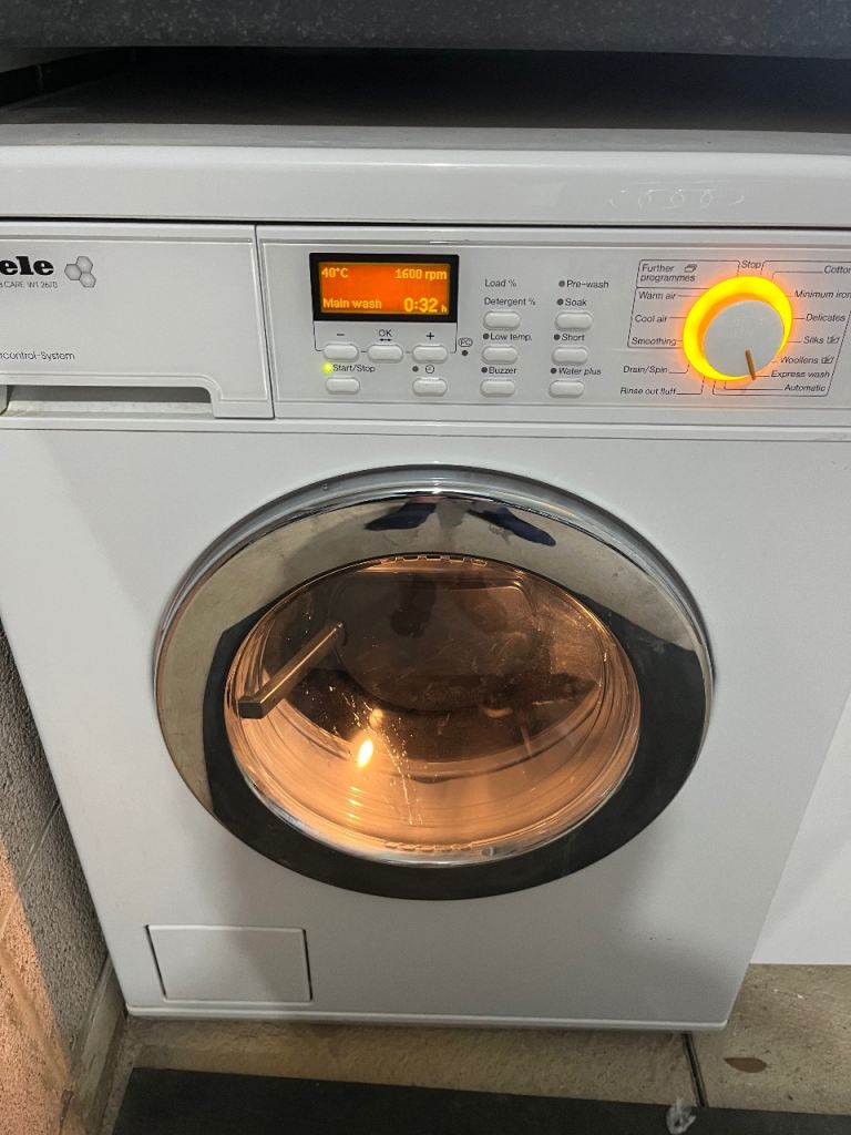 Miele Honeycomb Care - washer/dryer 
