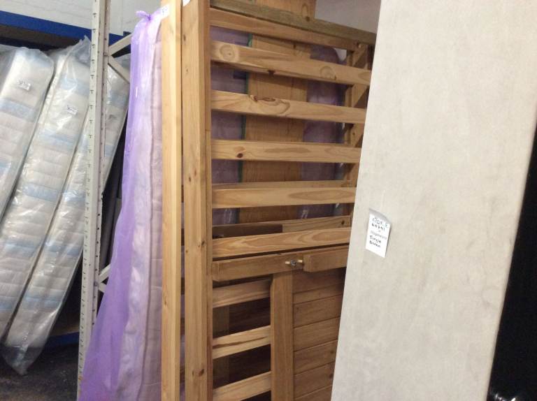 Single wooden bed base #60626 £60