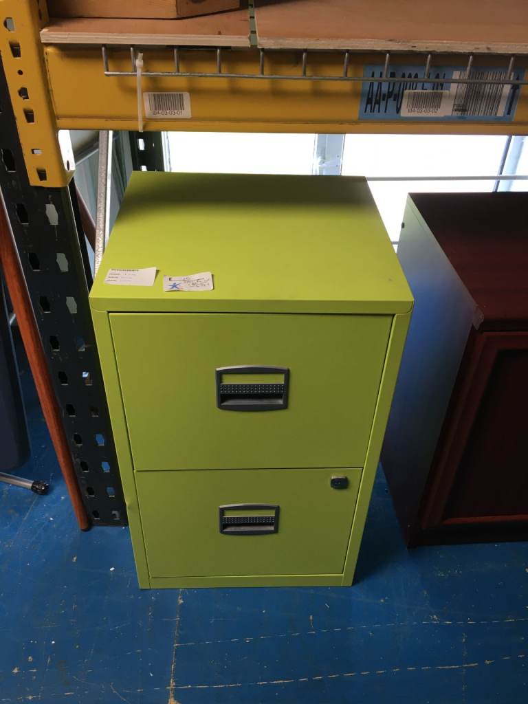 Green Filing Cabinet TCL Reuse 106197