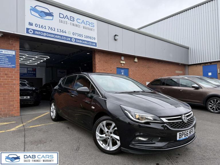 2016 Vauxhall Astra 1.4i 16V SRi 5dr HATCHBACK PETROL Manual