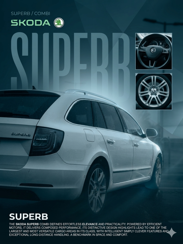 Skoda, SUPERB, Estate, 2013, Semi-Auto, 1968 (cc), 5 doors
