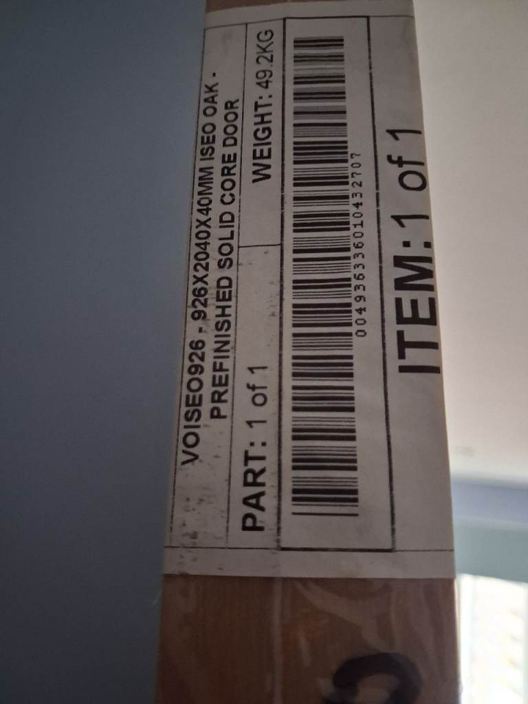 New ClimaDoor Oak Internal Door - Prefinished Solid Core