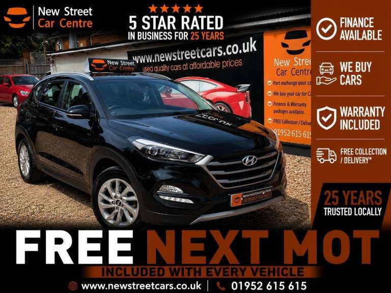 2018 Hyundai TUCSON 1.6 GDi Blue Drive SE Nav Euro 6 (s/s) 5dr ESTATE Petrol Manual