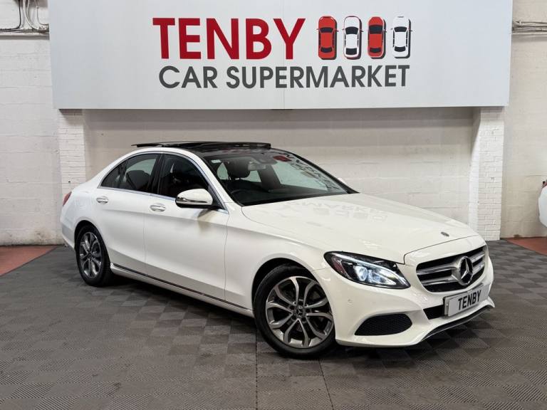 2017 Mercedes-Benz C Class 2.0 C200 Sport (Premium Plus) Saloon 4dr Petrol G-Tronic+ Euro 6 (s/s)...