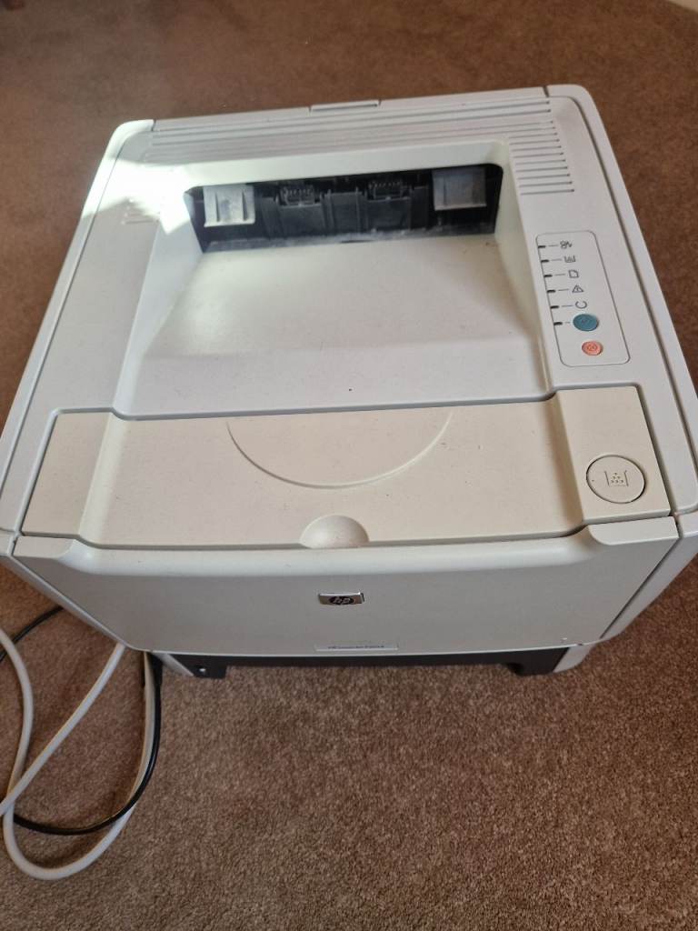 HP LaserJet P2014 Printer – Good Condition, White