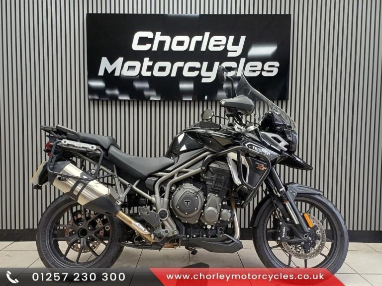 2017/17 TRIUMPH TIGER EXPLORER XRX 1215cc Adventure bike 1 owner in Black