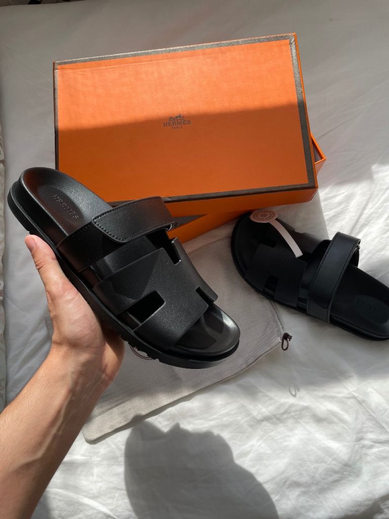 Hermès Sandals – Black 