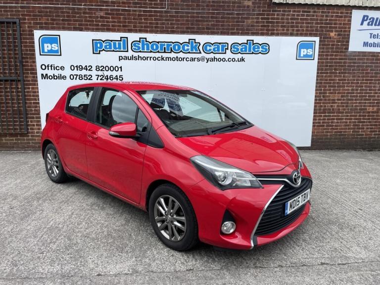 2015 Toyota Yaris 1.0 VVT-i Icon 5dr HATCHBACK PETROL Manual
