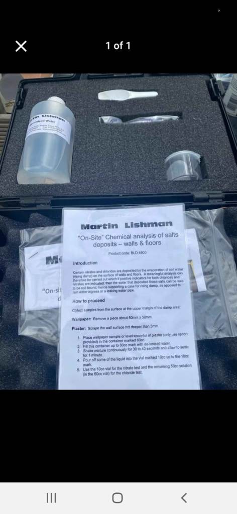 Salt testing kit
