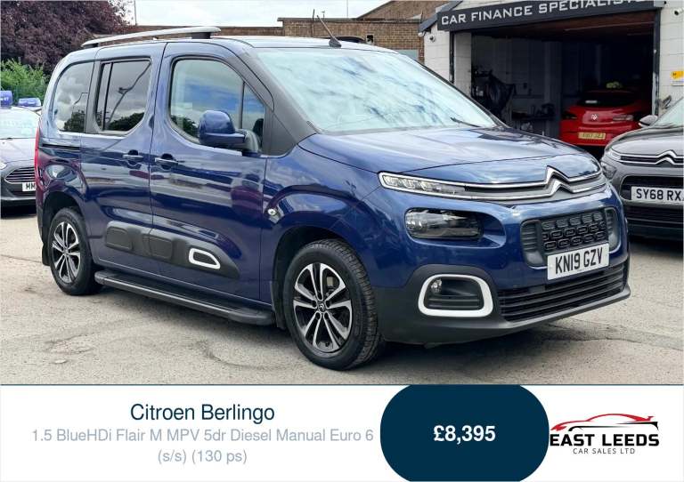 2019 Citroen Berlingo 1.5 BlueHDi 130 Flair M 5dr MPV DIESEL Manual