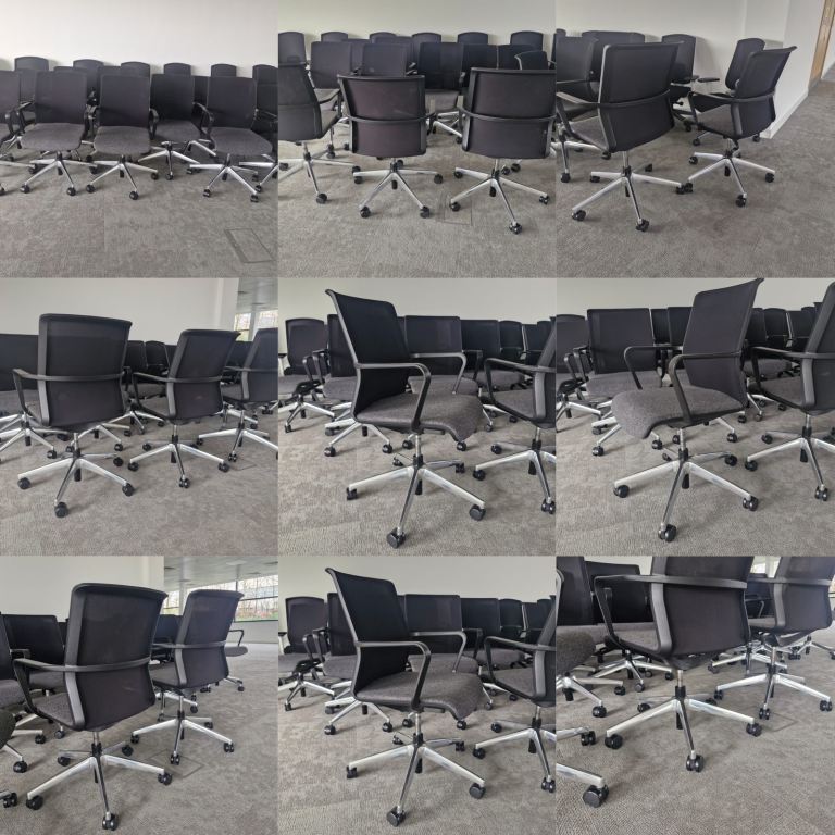 Senator Circo2 Conference / meeting Chair with Armrests and chrome base (12 available) FREE DELIVERY