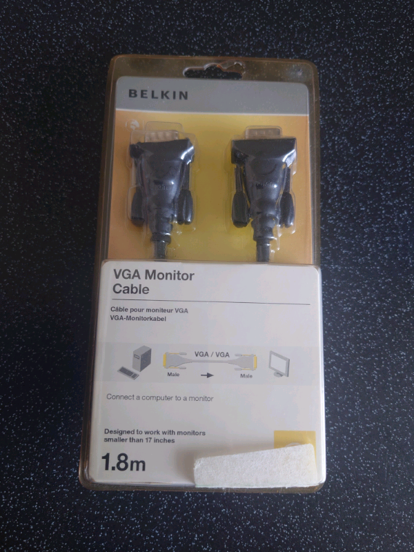 Belkin VGA monitor cable 