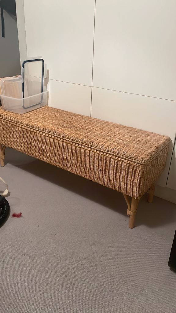 image for IKEA bench with storage 