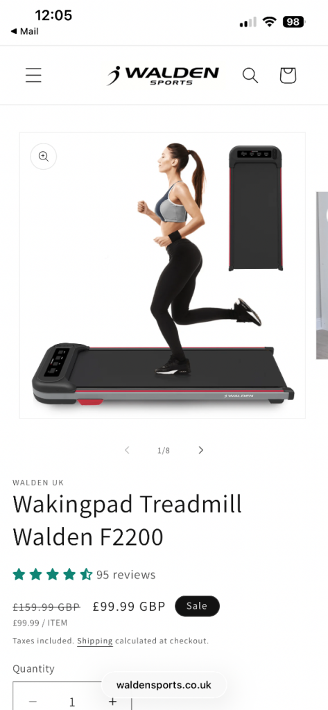 Walden Walking Pad / Treadmill