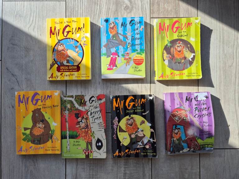 Mr Gum books by Andy Stanton x 7