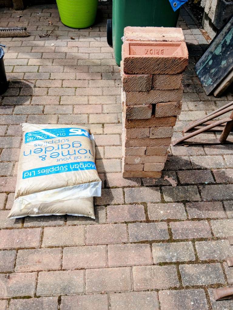 House Bricks & Bags of Sand - For DIY or Garden Use