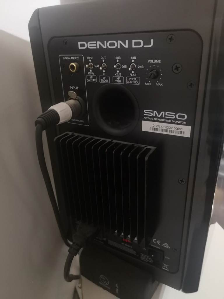 Denon SM50 studio monitors 