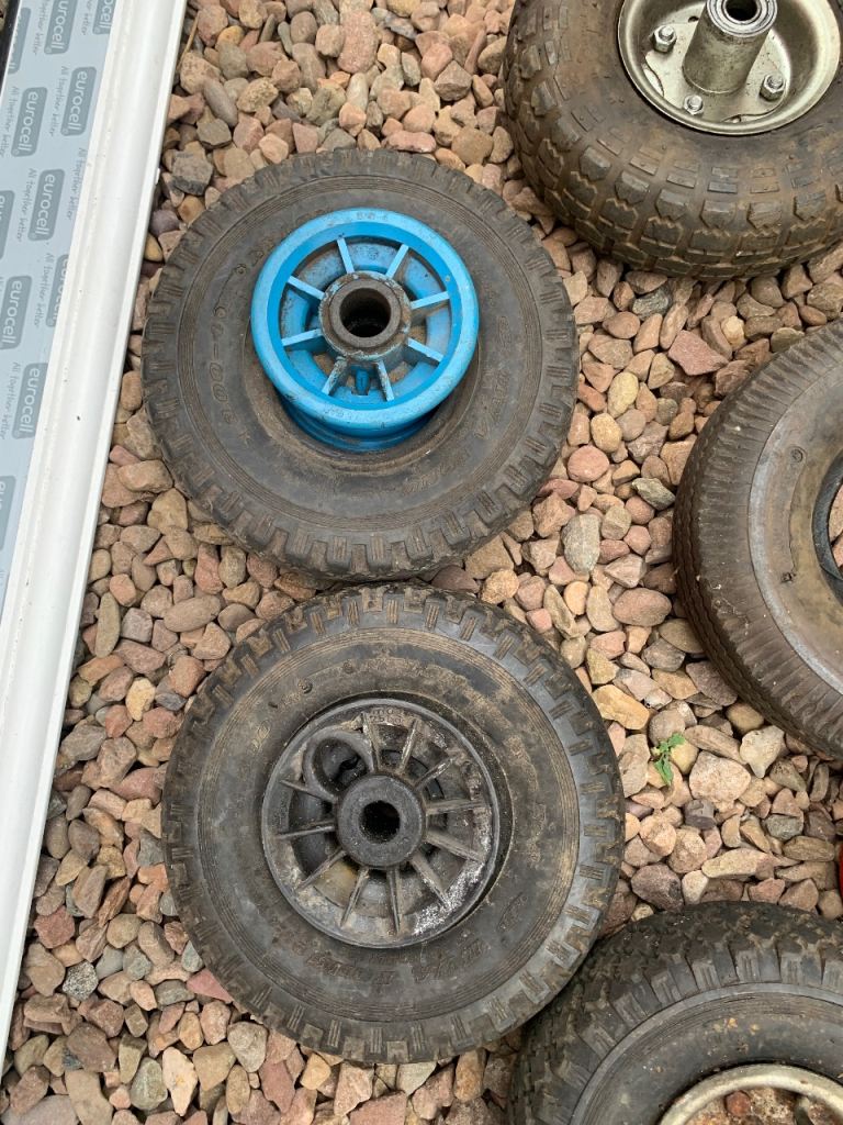 Wheel barrow rubber wheels collection 