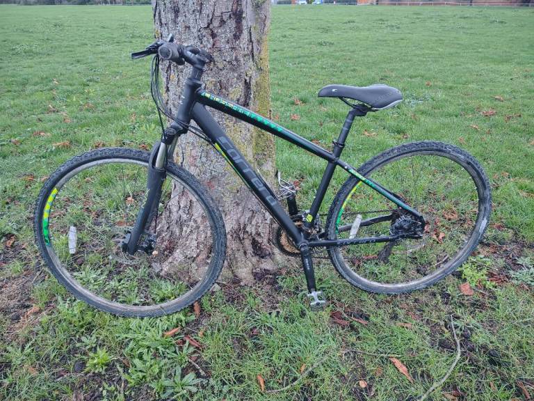 image for Carrera Crossfire 2 Hybrid Bike Road and Trail Bicycle Small Mens Teenager Womens Ladies Boys