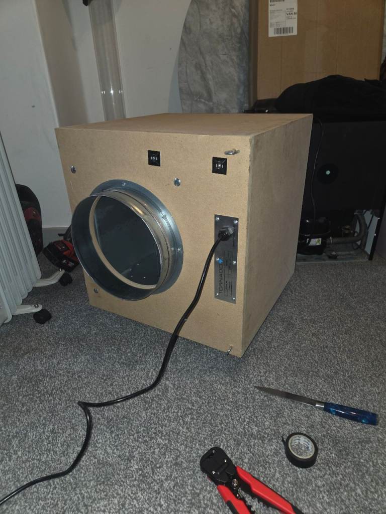 Tornado 125x1x1 Box Fan - Good Condition