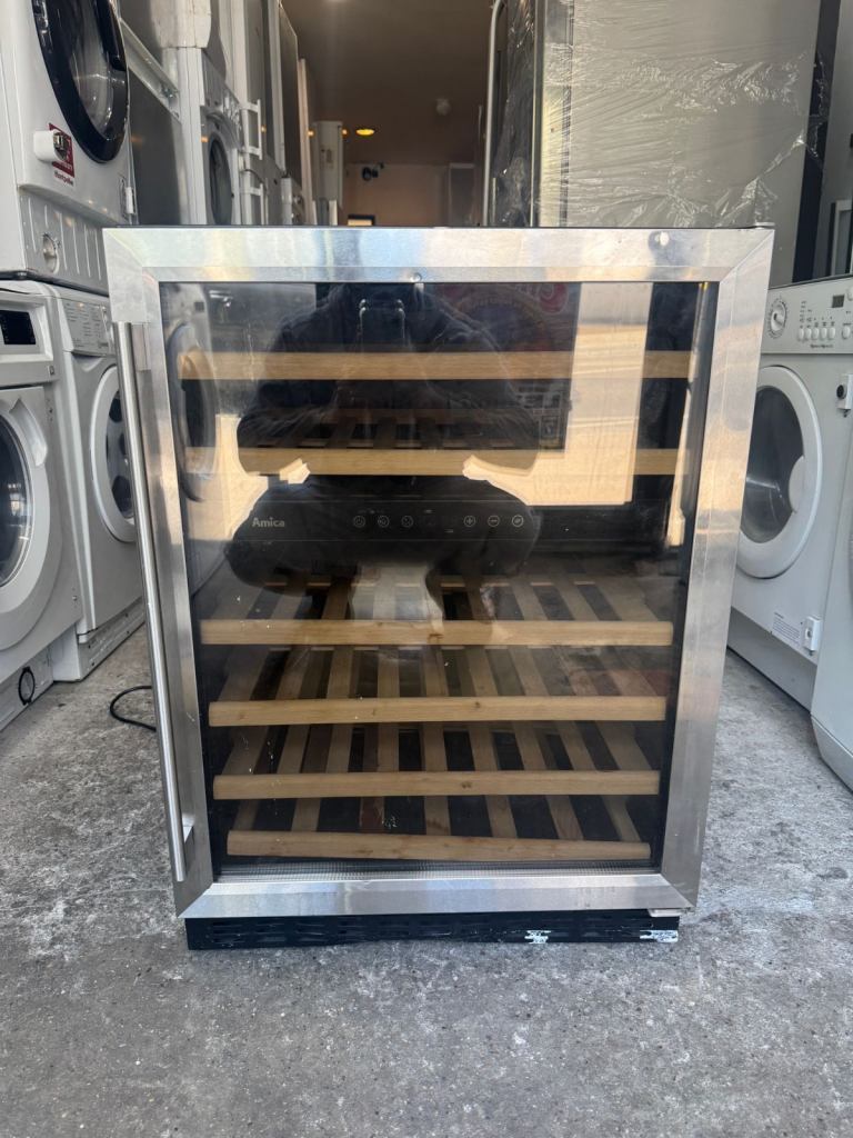 Amica Silver Colour Under Counter Wine Cooler With Free Delivery 🚚 