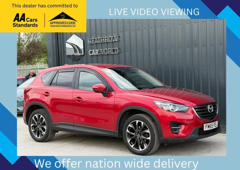 2016 Mazda CX-5 2.2 SKYACTIV-D Sport Nav Auto 4WD Euro 6 (s/s) 5dr ESTATE Diesel Automatic