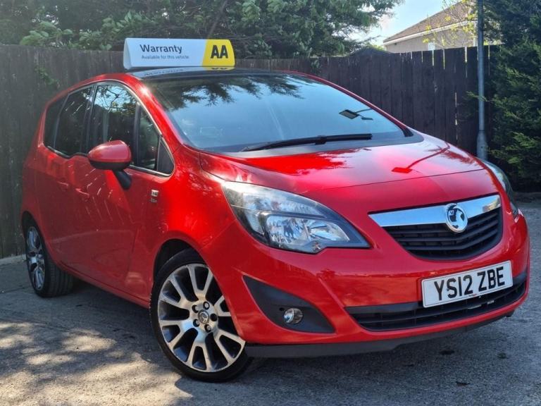 2012 Vauxhall Meriva 1.4 16V Active Limited Edition Euro 5 5dr MPV Petrol Manual