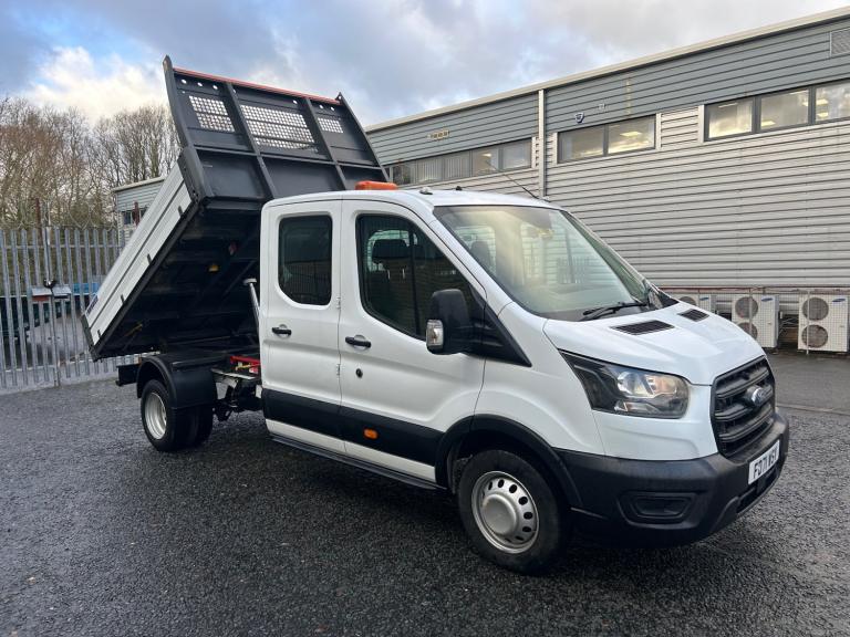 2022 Ford Transit TIPPER 2.0 TDCI 130 PS DOUBLE/ CREW CAB TWIN WHEEL EURO 6  Tipper Diesel Manual
