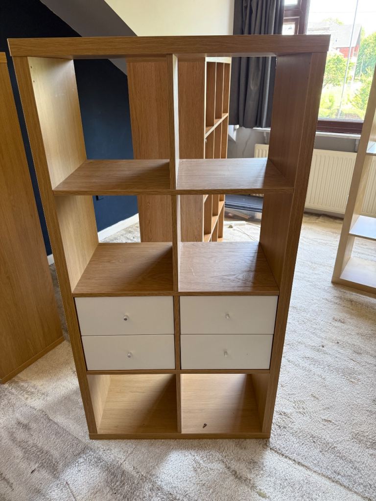 IKEA Kallax Cube Storage Shelves