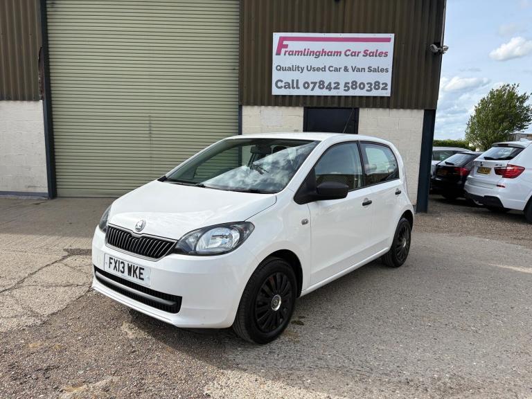 2013 Skoda Citigo 1.0 MPI S 5dr HATCHBACK Petrol Manual