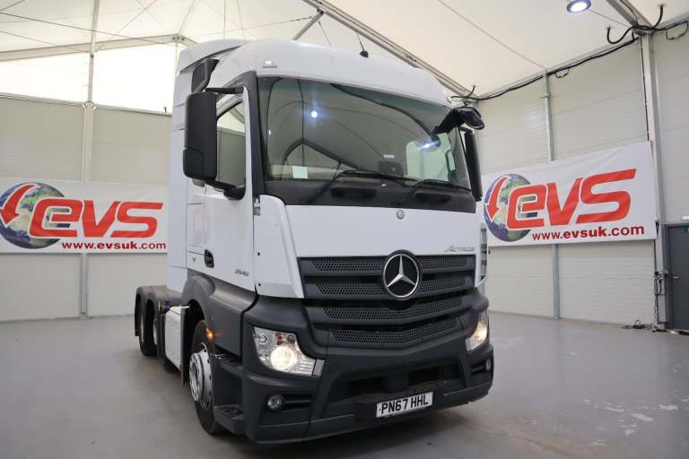 2018 (67 PLATE) Mercedes Benz ACTROS 2546 6x2 Euro 6 Tractor Units