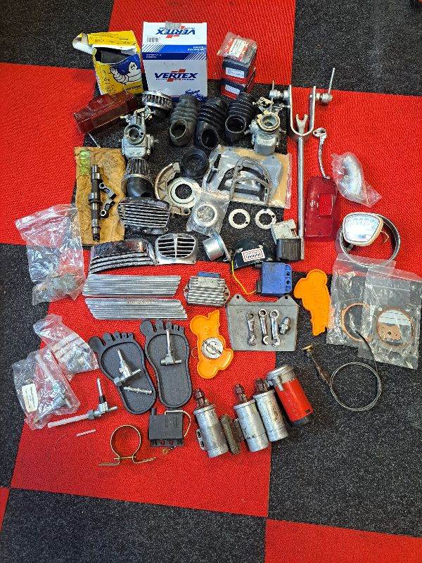 Classic Lambretta parts clear out.