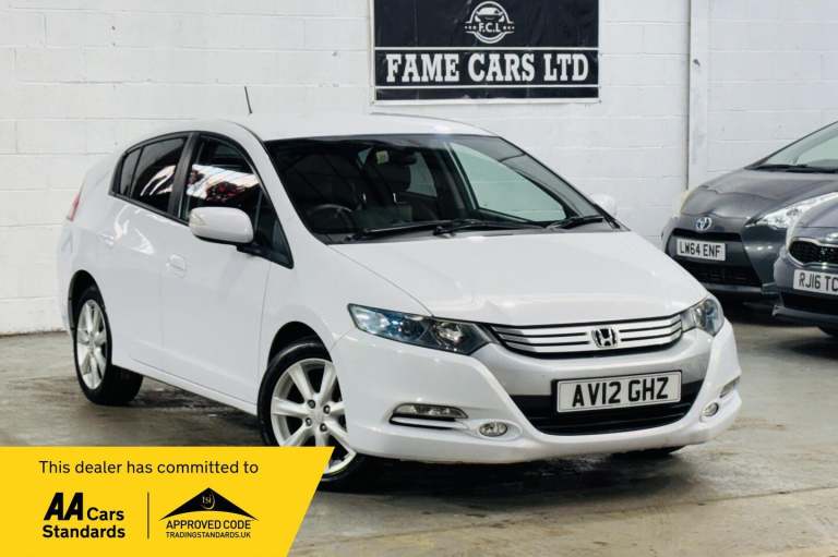 2012 Honda Insight 1.3 IMA EX Hybrid 5dr CVT HATCHBACK PETROL/ELECTRIC Automatic