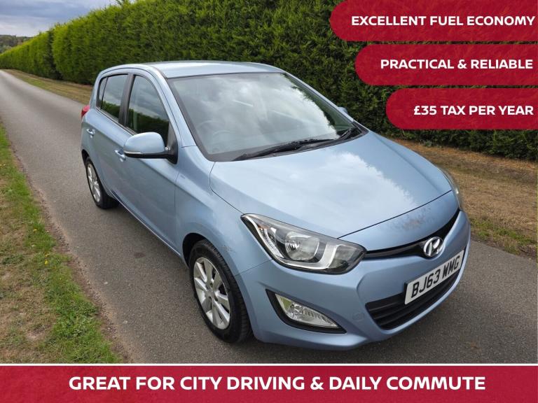 2013 Hyundai i20 1.2 Active 5dr HATCHBACK Petrol Manual