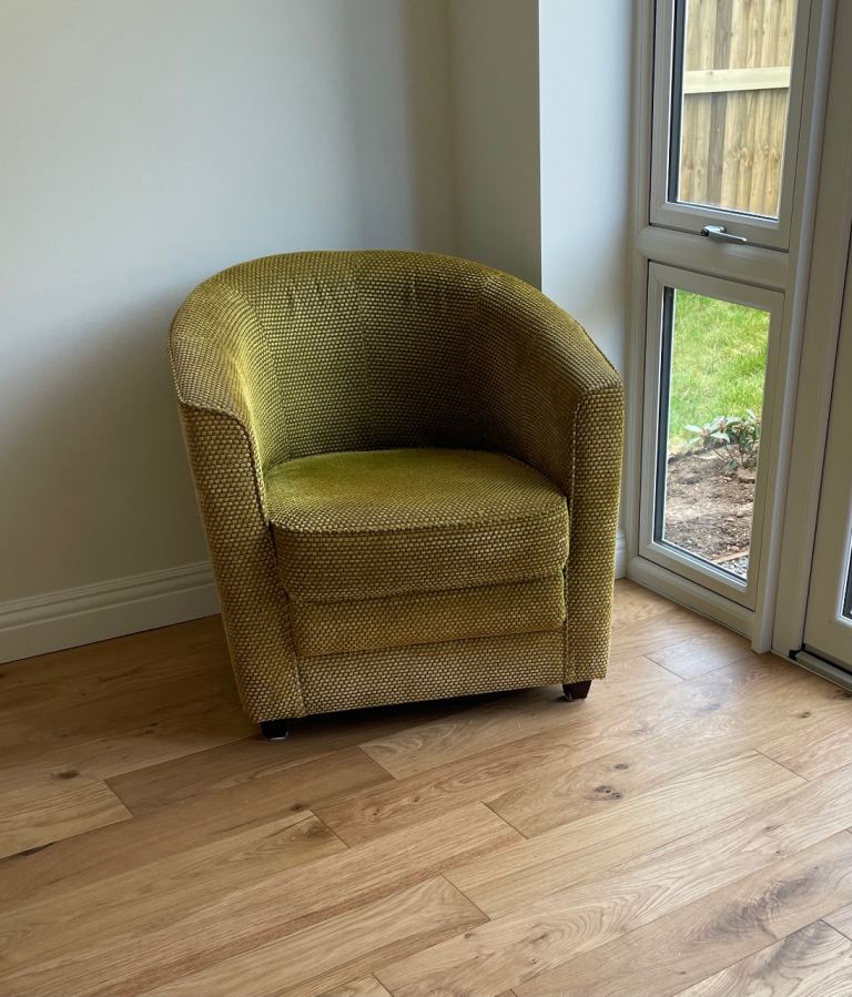 Contemporary Bucket Style Armchair  