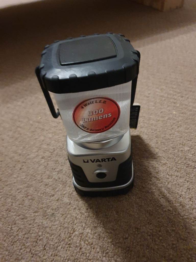 VARTA Camping / Garden Lantern L20 4 Watt LED - new but with a problem - please read the description