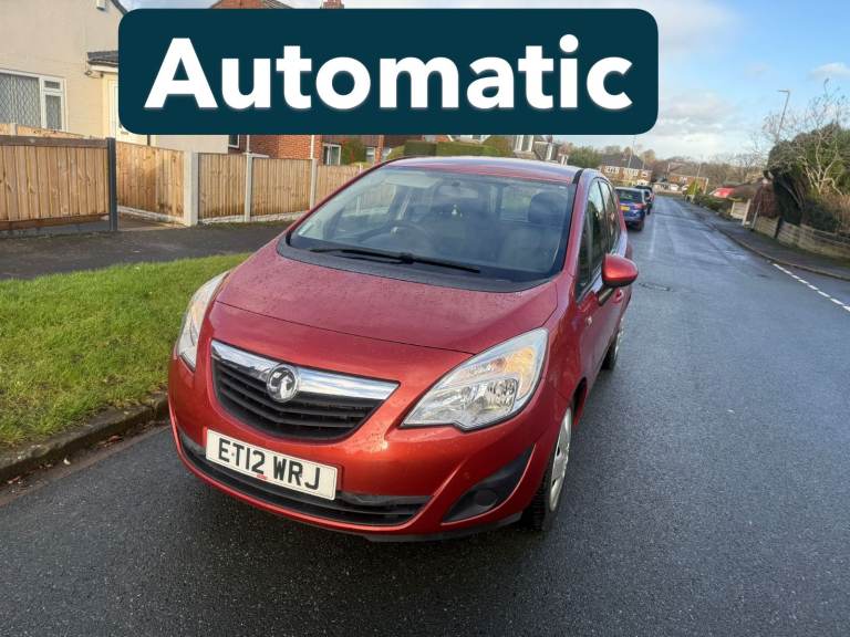 Vauxhall Meriva 1.7 CDTi Exclusive Automatic Euro 5 5 Doors with 5 Months MOT&FSH &Low 85k Mileage