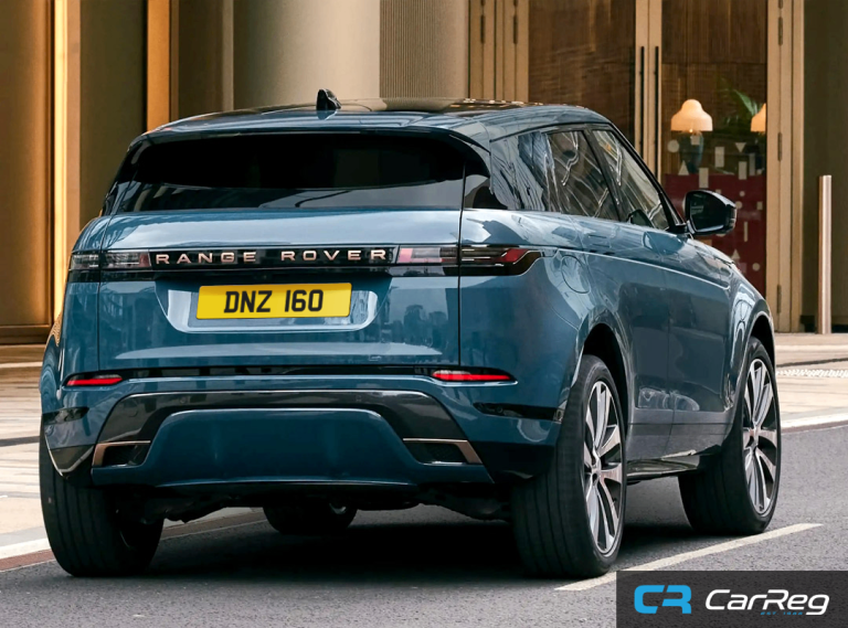 Dateless number plate DNZ 160