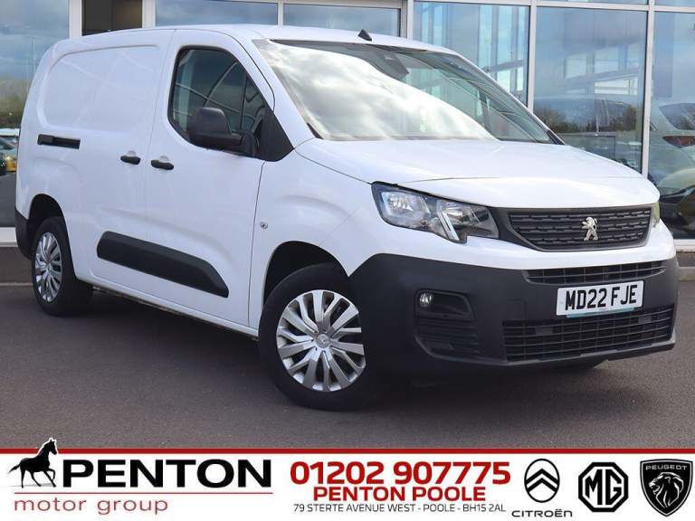 2022 Peugeot Partner 1.5 BlueHDi 950 Professional Premium Long Panel Van LWB Euro 6 6dr PANEL VAN...